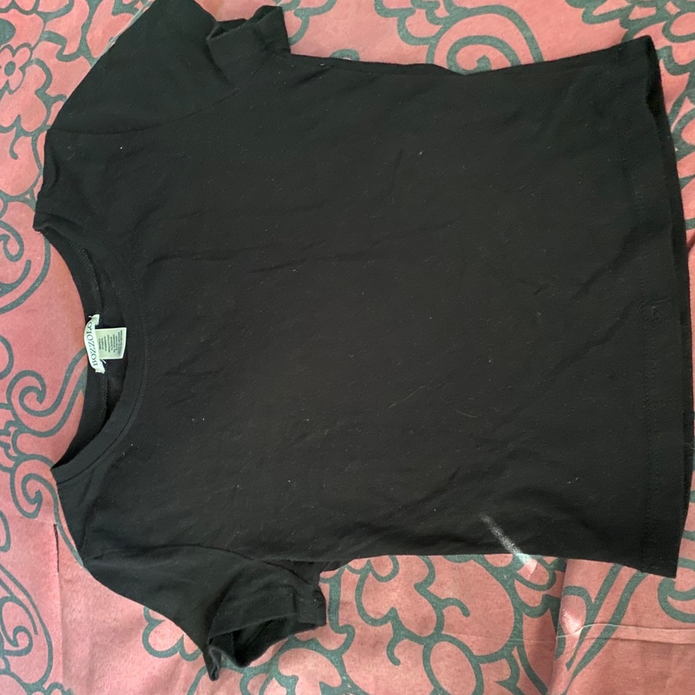 black crop top